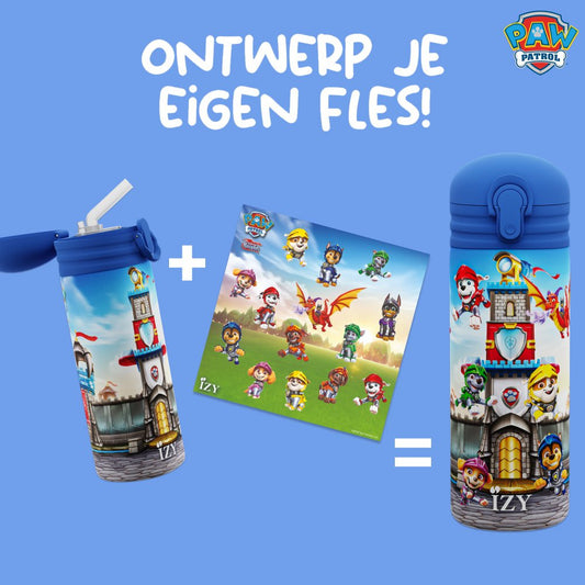 IZY Kids Thermosfles – Paw Patrol – Rescue Knights – 350ML