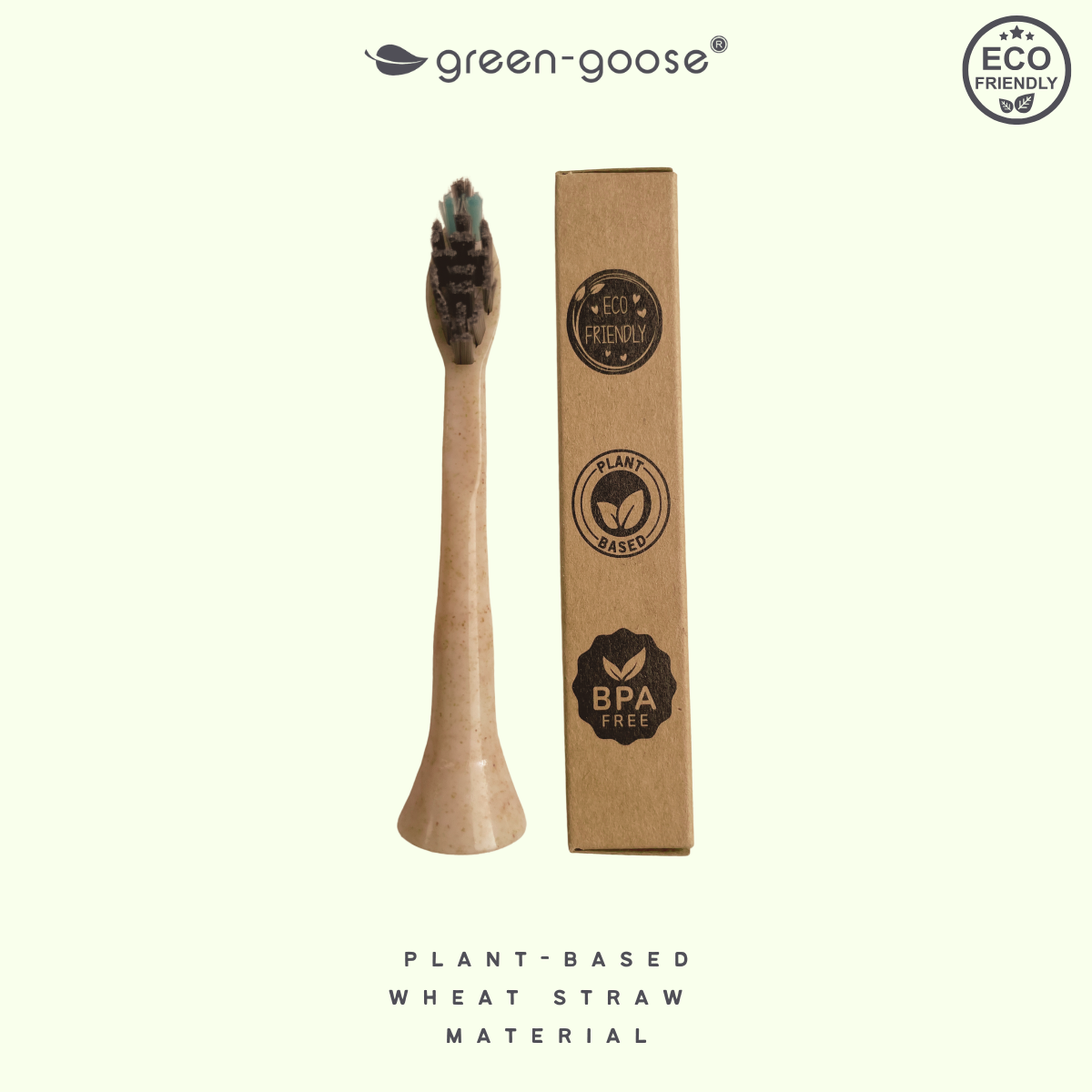 Green-Goose Bio Opzetborstels – Sonicare | 4 Stuks