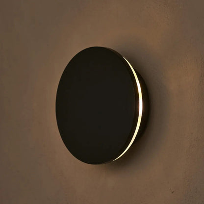 Lou zwarte oplaadbare wandlamp