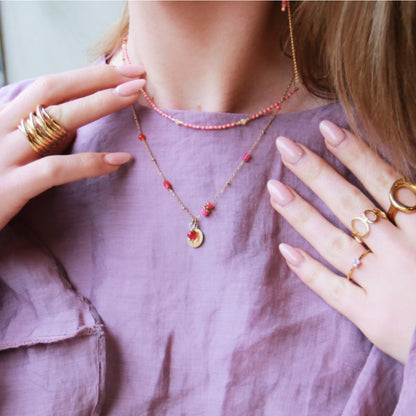 Stevige ovale stalen ring