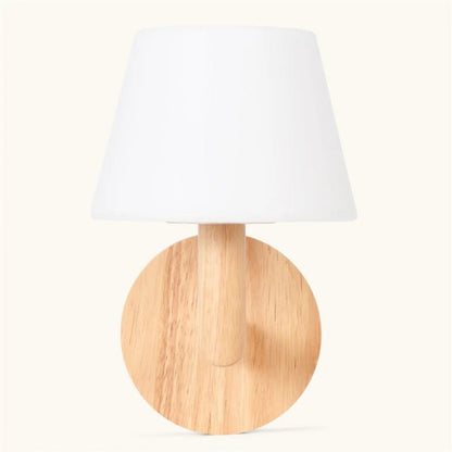 Ted Lichtbruine Houten Oplaadbare Wandlamp