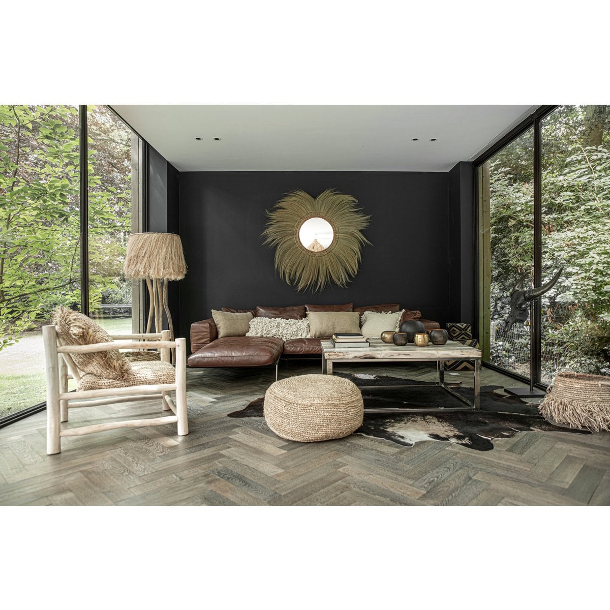 The Pierced Ball - Zwart Goud - L – Bazar Bizar Living (foto 5 van 5)