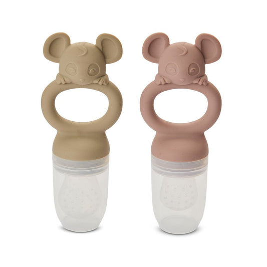 Nuuroo Lauge Siliconen Fruitspeen – 2-pack – Woodrose