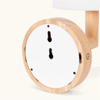 Ted Lichtbruine Houten Oplaadbare Wandlamp