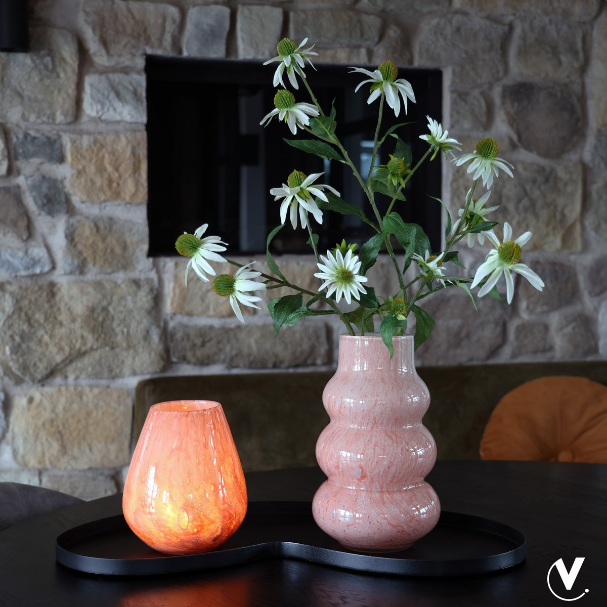 Dienblad - Villeta black