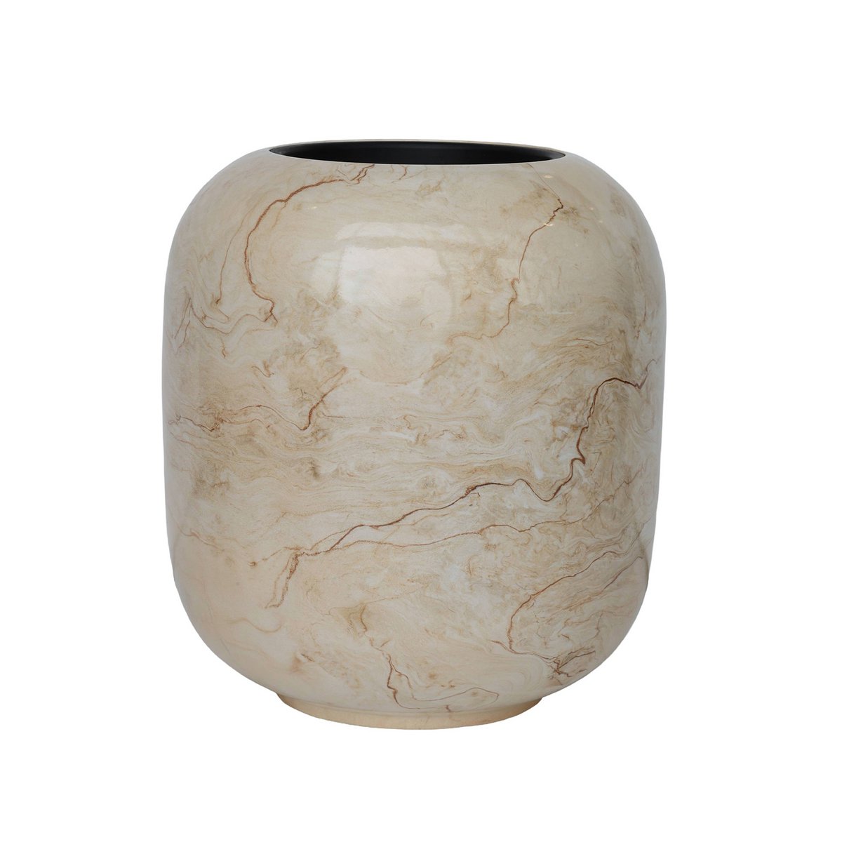 Plantenpot Lampang - Beige Marble – Vase The World (foto 2 van 2)
