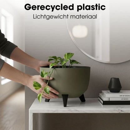Plantenbak buiten Doppio Lichtgroen