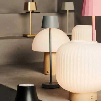 Lyla Lichtbruine Unieke Oplaadbare Lamp