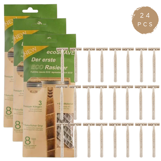 Bio-based Scheermesjes – 24 Stuks