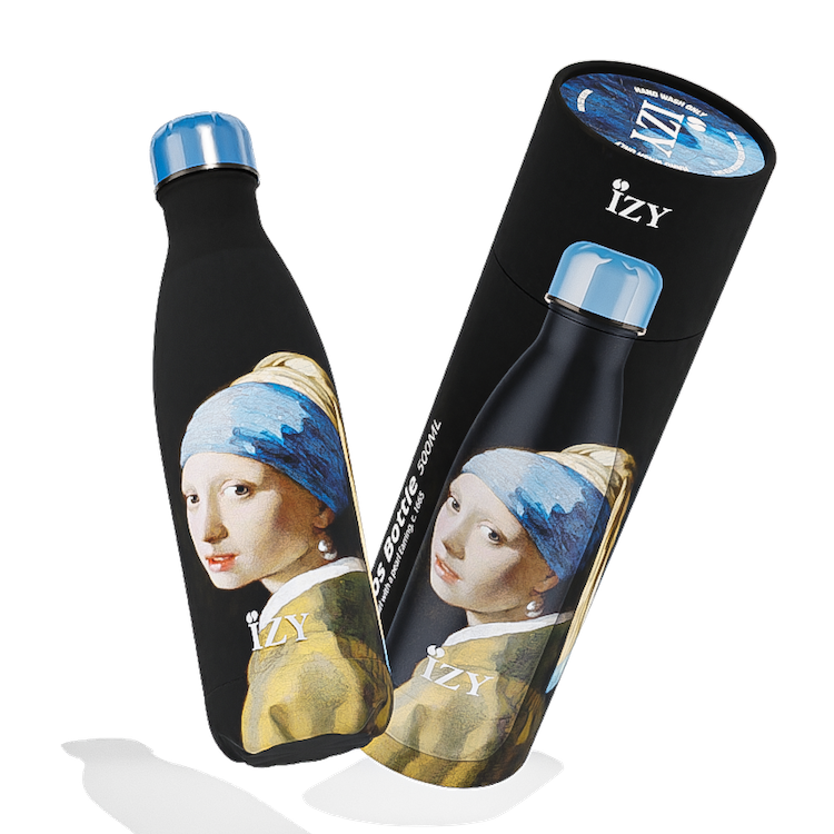 IZY Thermosfles – Meisje met de Parel – Vermeer – 500ML