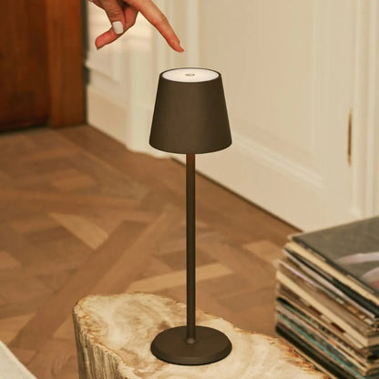 Jasper Mokka Bruin Oplaadbare Lamp