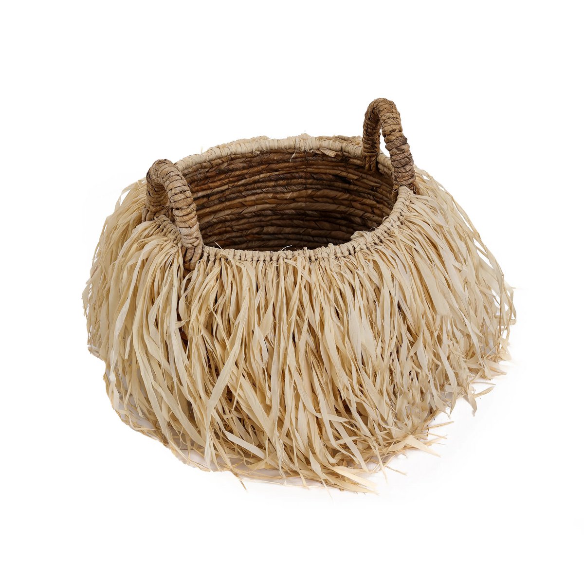 De Raffia-mand - M – Bazar Bizar Living (foto 5 van 7)