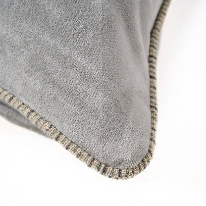 The Velvet Crush Kussenhoes - Grijs - 50x50