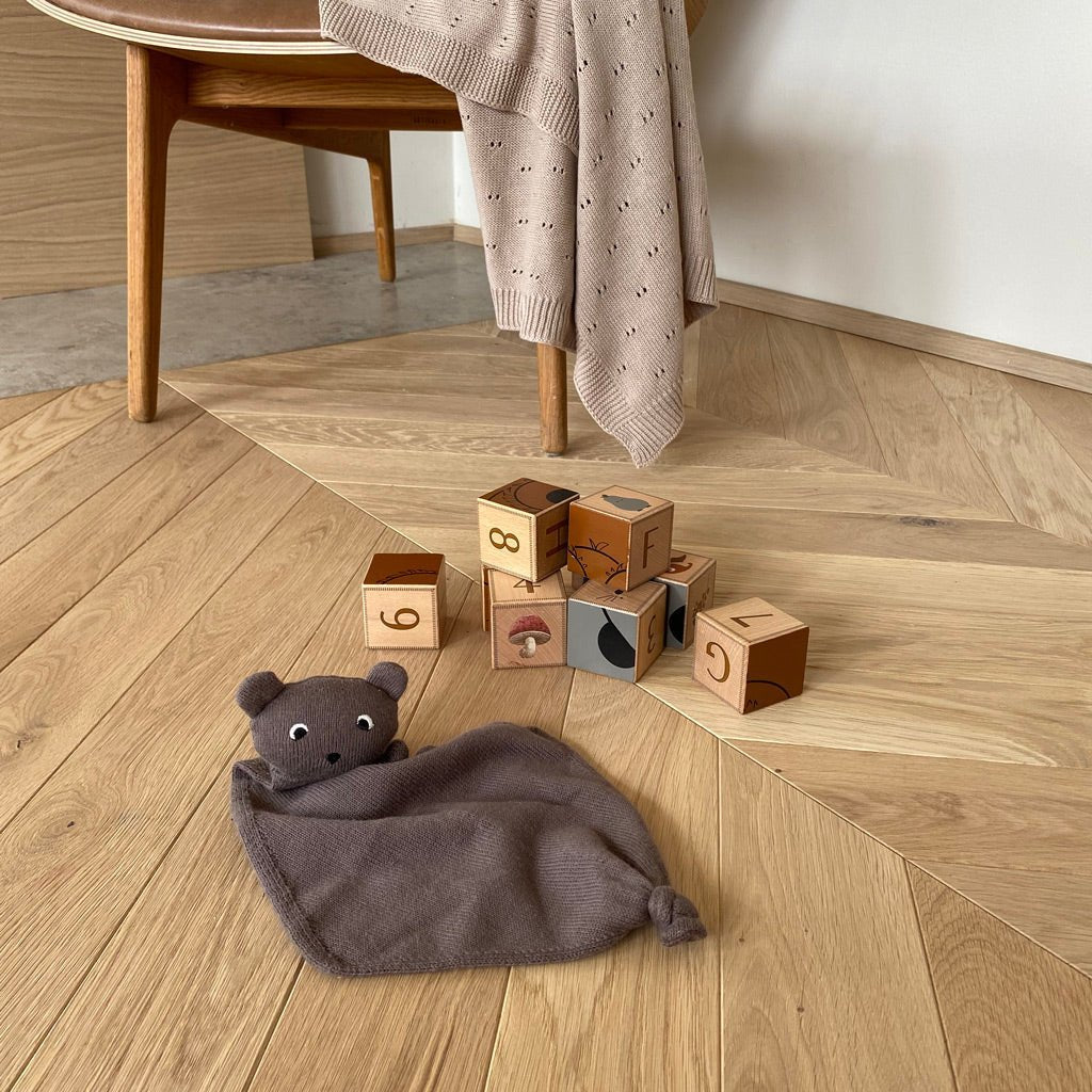 Nuuroo Mathilde Gebreid Knuffeldoekje – Valk