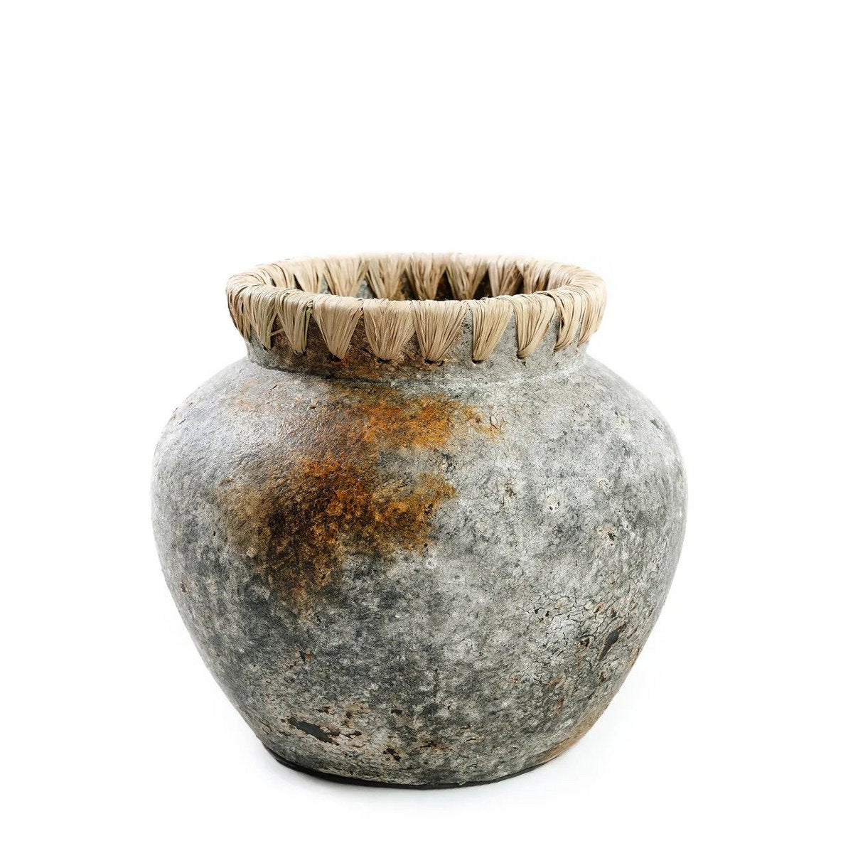 De Styly Vaas - Antiek Grijs - S – Bazar Bizar Living