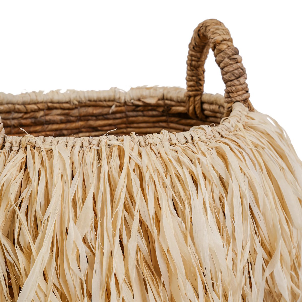 De Raffia-mand - M – Bazar Bizar Living (foto 6 van 7)
