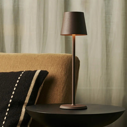 Jasper Mokka Bruin Oplaadbare Lamp