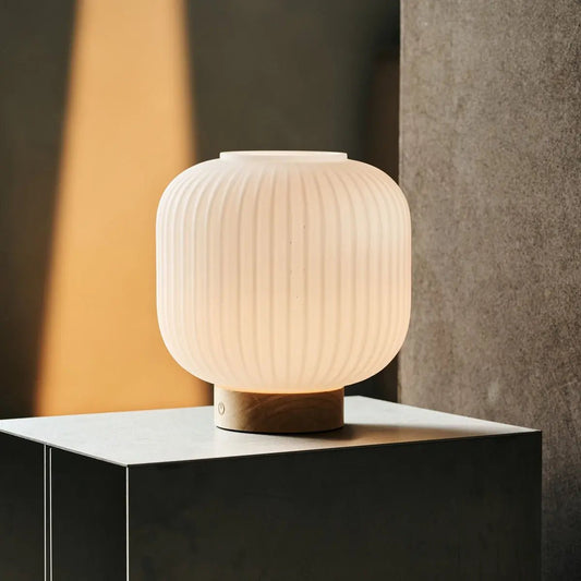 Lyla Lichtbruine Unieke Oplaadbare Lamp