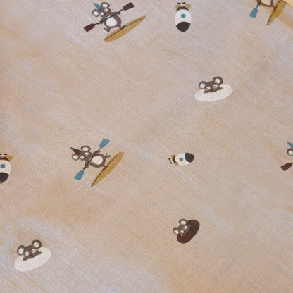 Nuuroo Minnie Mousseline Inbakerdoek Beige Surfer