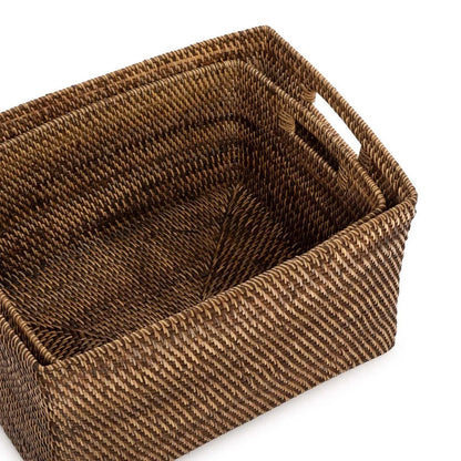 De Koloniale Tijdschriftenmand - Naturel Bruin - XL