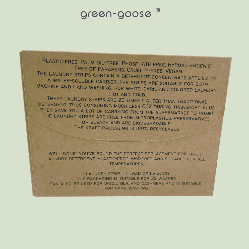 Green-Goose Wasstrips – 64 stuks – Zomerbloemen