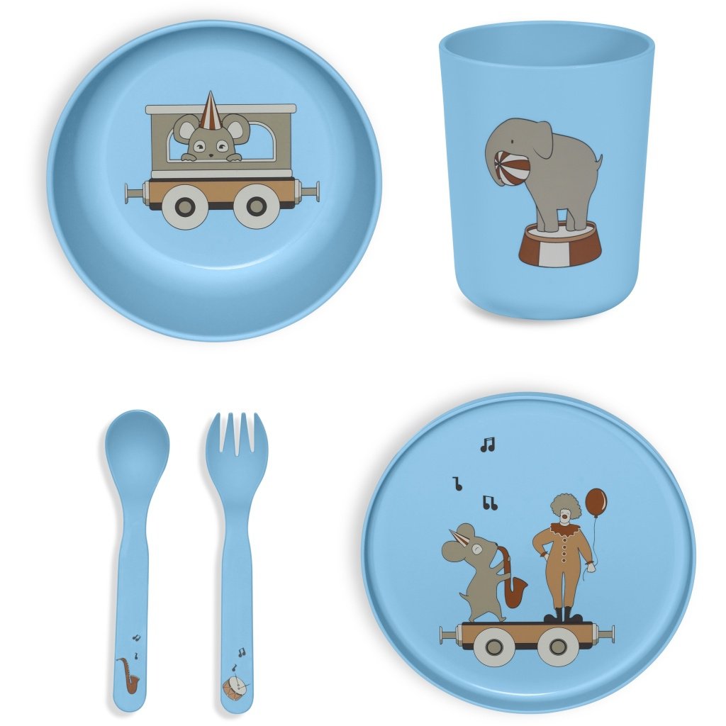 Nuuroo Marius Bioplastic Dinerset 5-Pack (PLA)