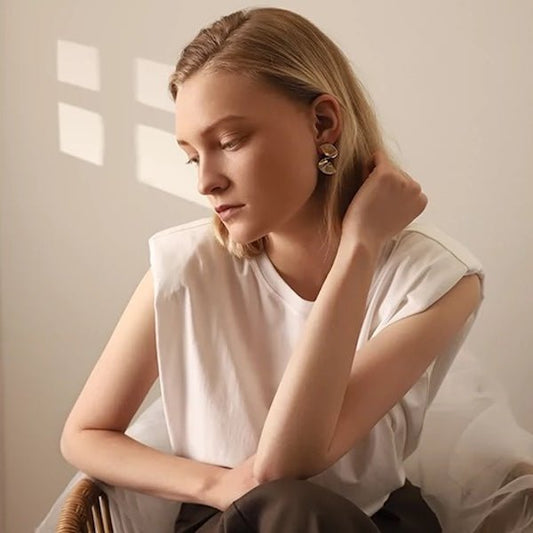 LanLivia Waaiervorm Oorbellen Goud of Zilver