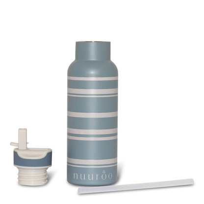 Nuuroo Conrad Waterfles – 500 ml – Blauwe Streep