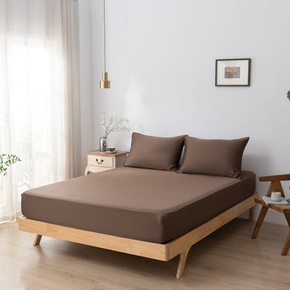 Hoeslaken - Coffee Brown - Premium