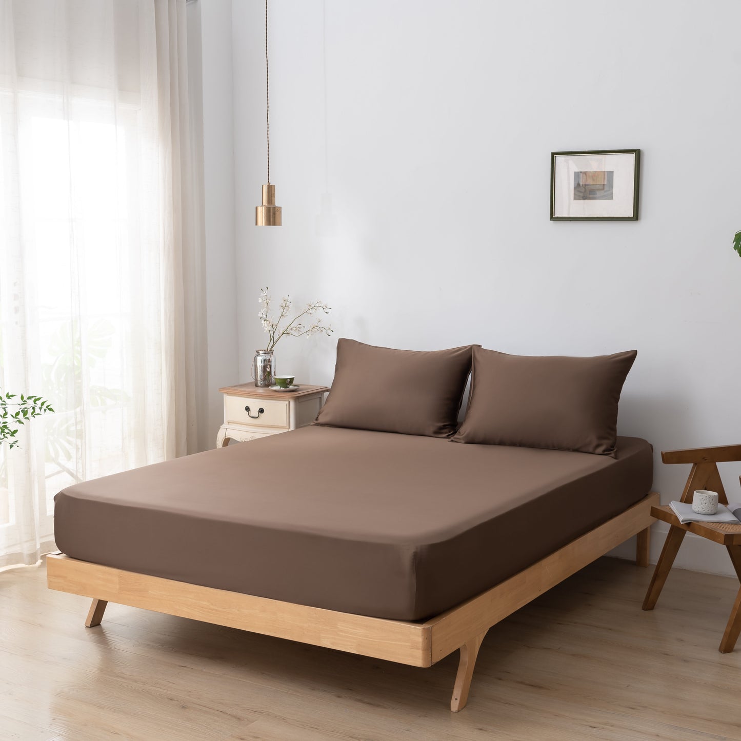 Kussenslopen - Coffee Brown - Premium