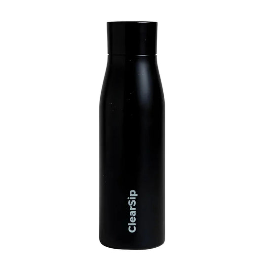 ClearSip – Slimme Waterfles Mat Zwart