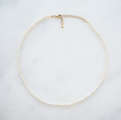 Parel Choker Ketting – tijdloos & verfijnd