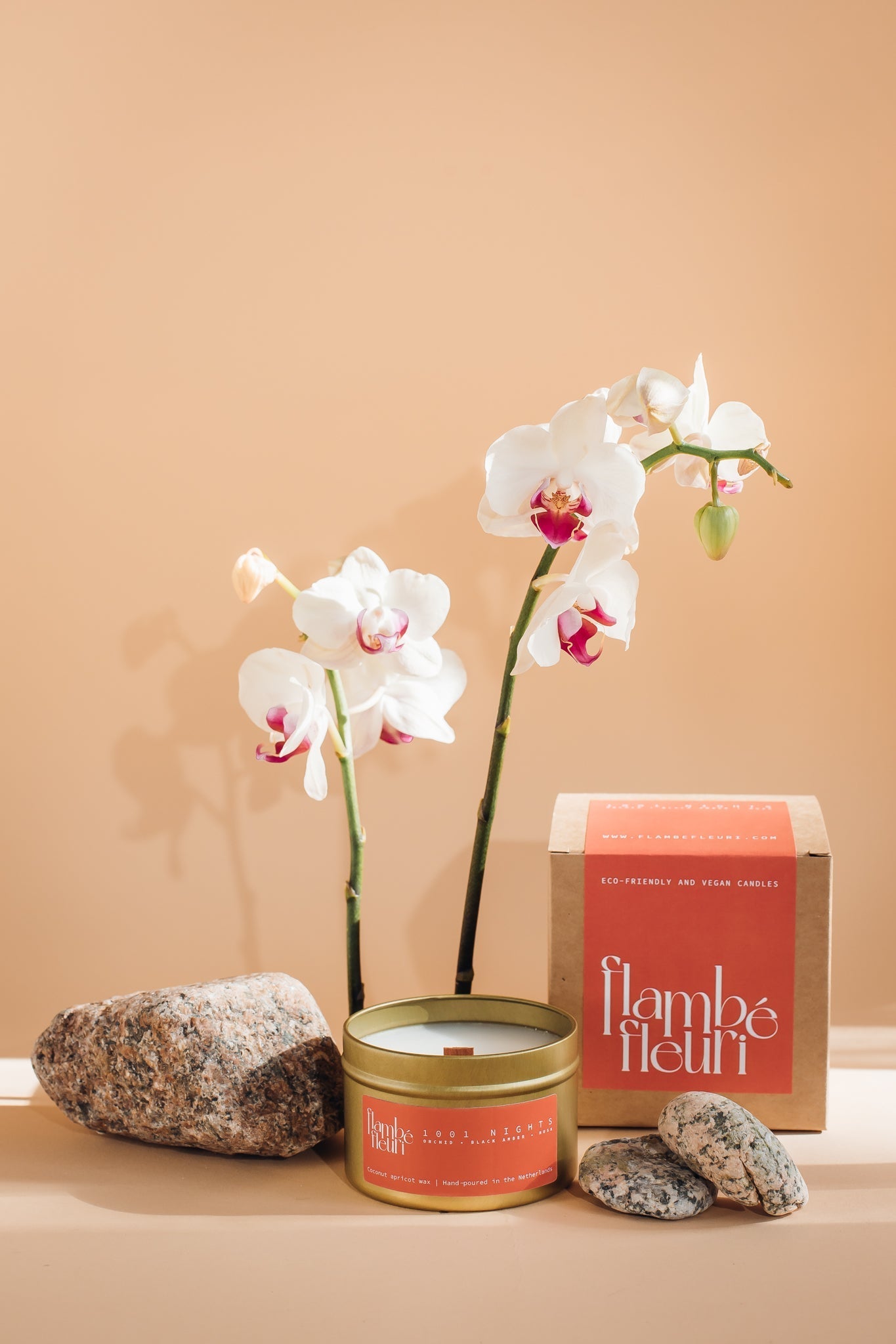 1001 Nights Candle – Orchid, Black Amber & Musk