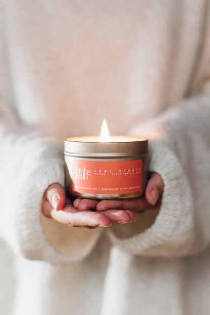 1001 Nights Candle – Orchid, Black Amber & Musk