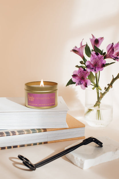 Enchanted Rose Candle – Pink Peppercorn, Black Rose & Patchouli