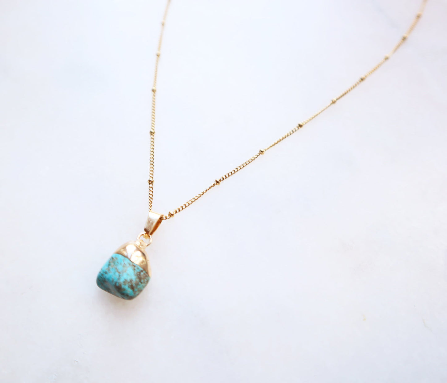 Turquoise Ketting – bescherming & zelfvertrouwen