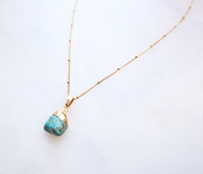 Turquoise Ketting – bescherming & zelfvertrouwen