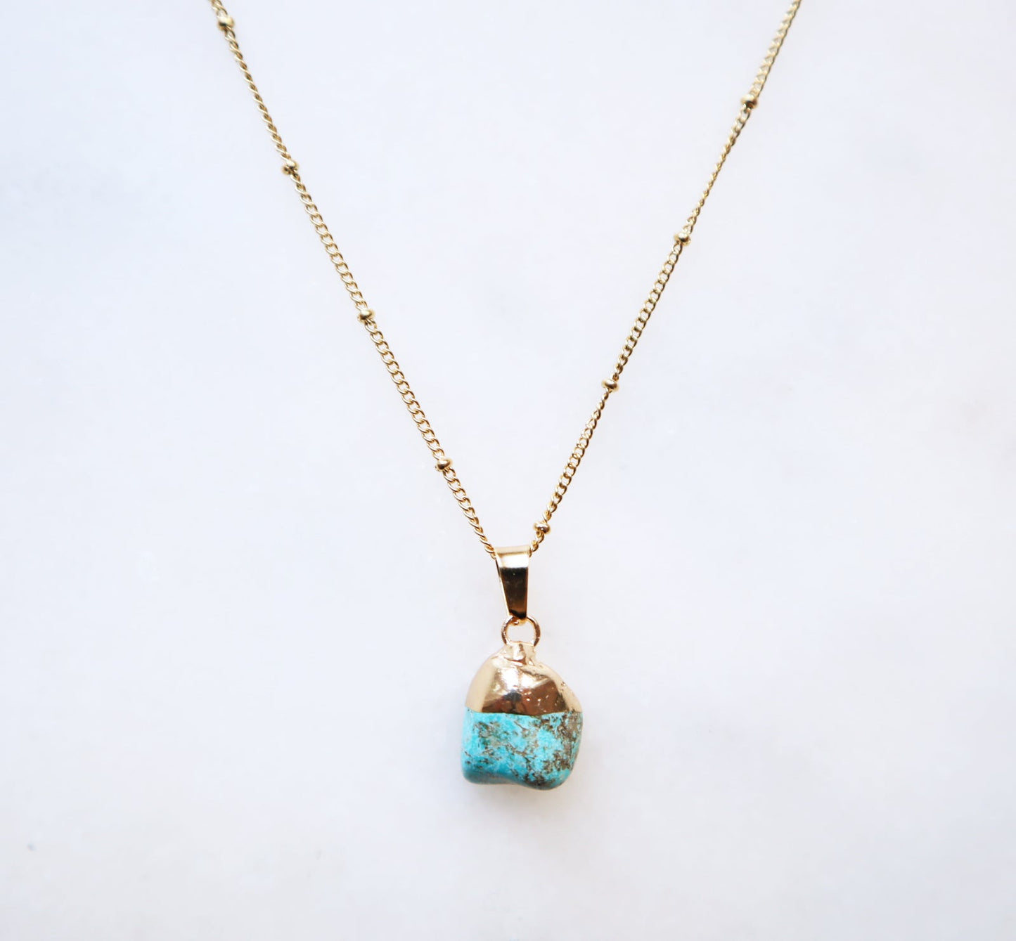 Turquoise Ketting – bescherming & zelfvertrouwen