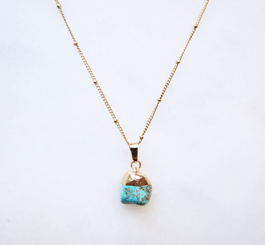 Turquoise Ketting – bescherming & zelfvertrouwen