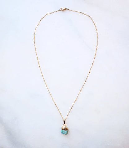 Turquoise Ketting – bescherming & zelfvertrouwen